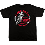 FMF Crossed Up T-Shirt - Black - 2XL SP24118901BLK2X
