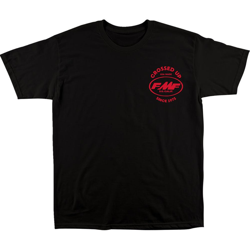 FMF Crossed Up T-Shirt - Black - XL SP24118901BLKXL