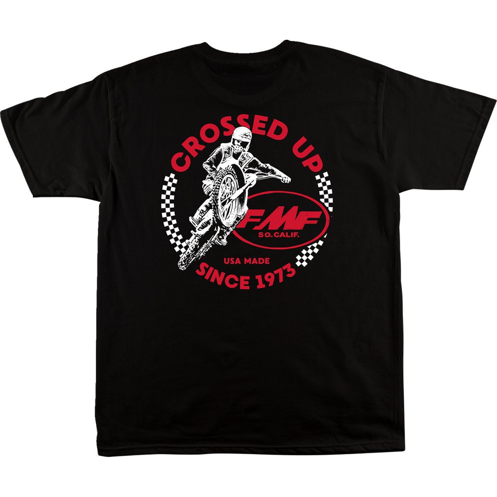 FMF Crossed Up T-Shirt - Black - XL SP24118901BLKXL