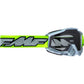 FMF PowerBomb Goggles - Rocket - Silver Lime - Clear F-50036-00011