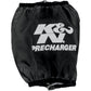 K & N Precharger? Air Filter Wrap - Black - Honda/Yamaha YA-3504PK