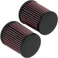 K & N Sportbike Race-Spec High-Flow Air Filters - Honda HA-1004R