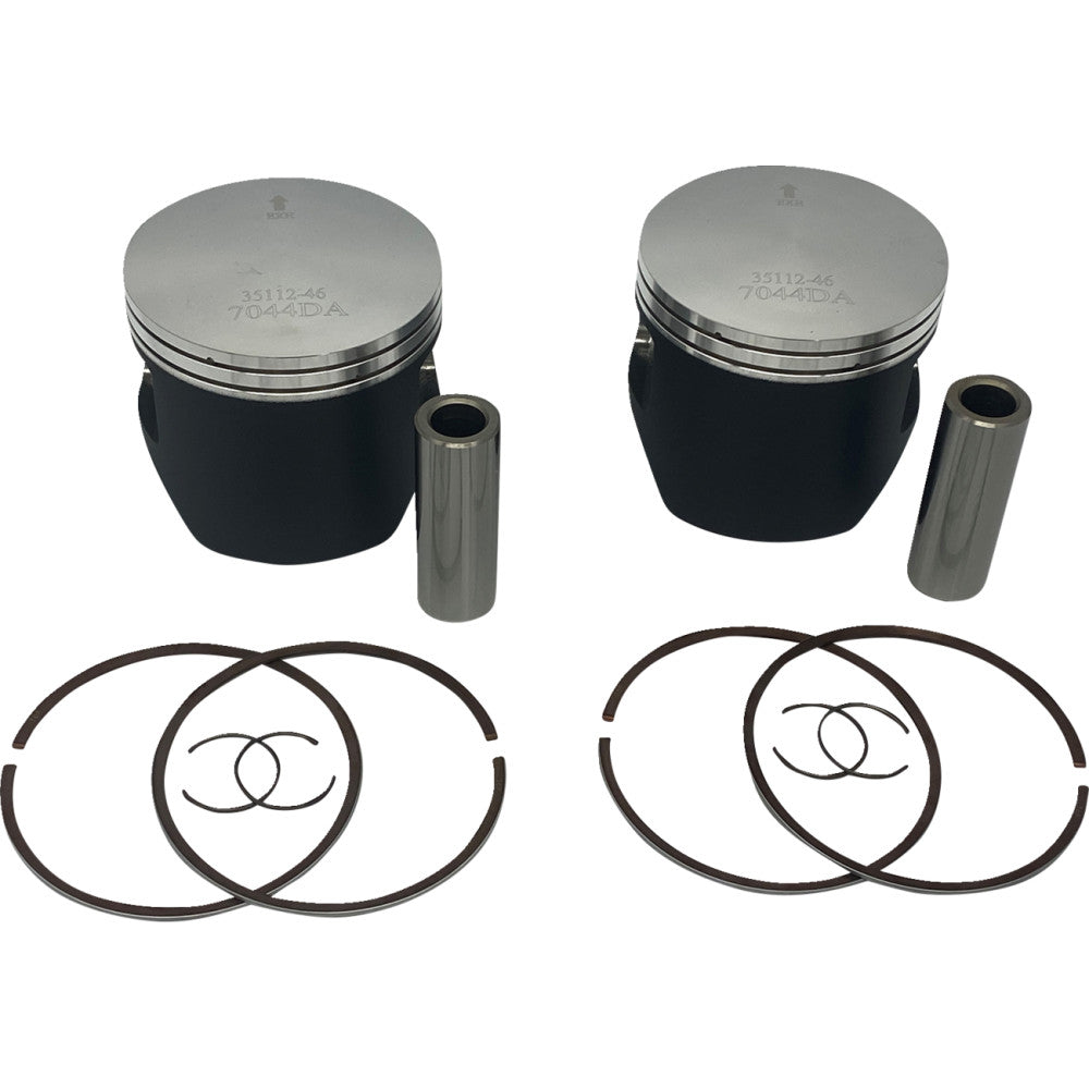 WOSSNER Piston Kit - 84.86 mm - Polaris K7044DA-2