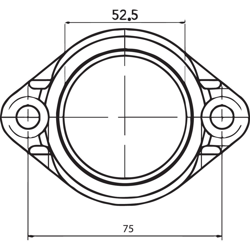 Kimpex Carburetor Mounting Flange - Arctic Cat 301713