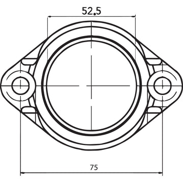 Kimpex Carburetor Mounting Flange - Arctic Cat 301713