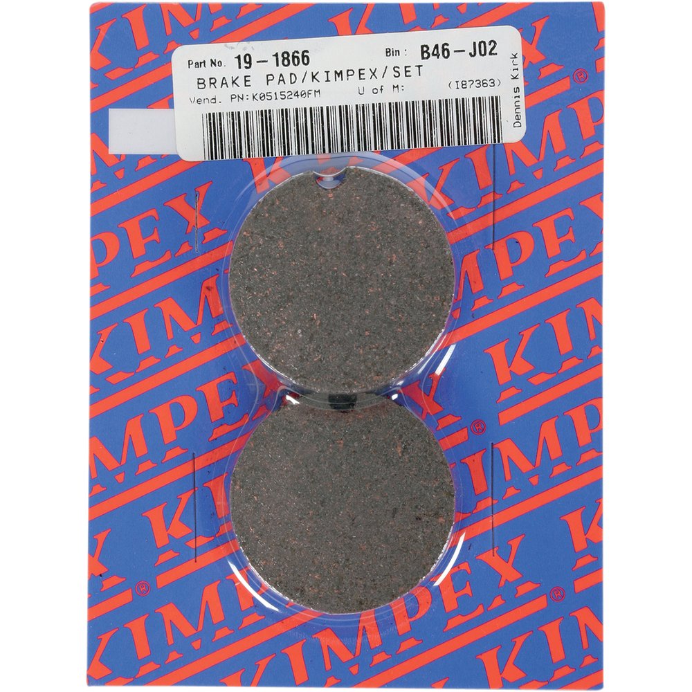 Kimpex Brake Pads - Bearcat/EXT 273807