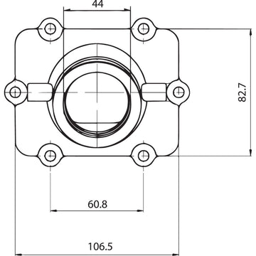 Kimpex Carburetor Mounting Flange - Polaris 104607