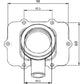 Kimpex Carburetor Mounting Flange - Ski-Doo 104588