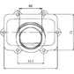 Kimpex Carburetor Mounting Flange - Ski-Doo 104585