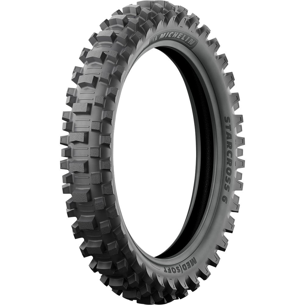Michelin Tire - StarCross 6 Medium Soft - Rear - 120/80-19 - 63M 51903