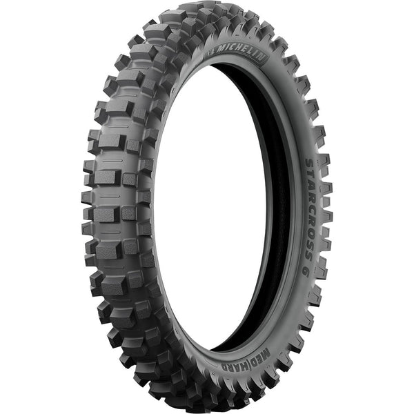 Michelin Tire - StarCross 6 Medium Hard - Rear - 110/100-18 - 64M 02281