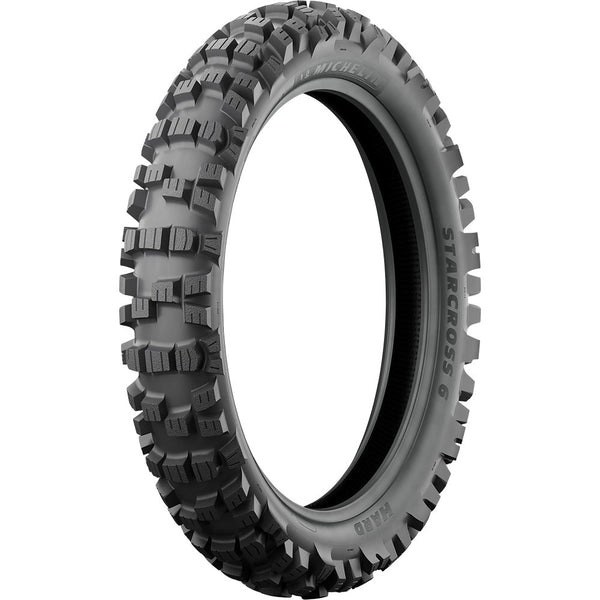 Michelin Tire - StarCross 6 Medium Hard - Rear - 100/90-19 - 57M 42268