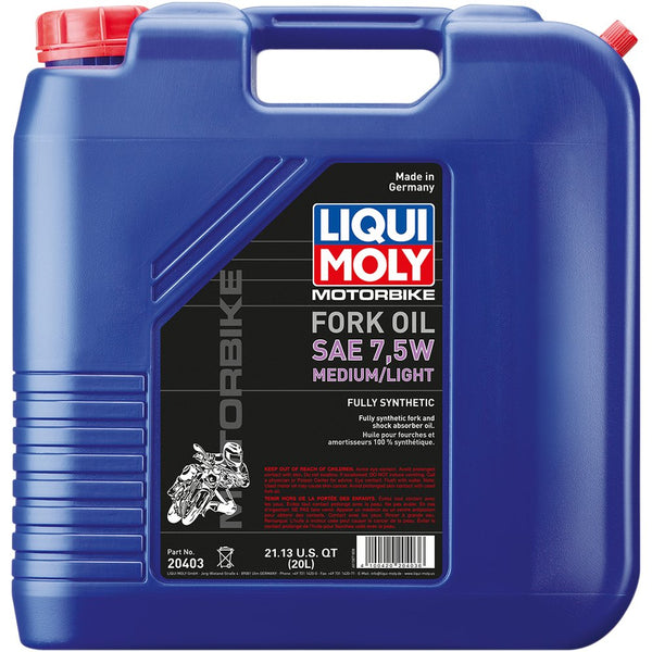 Liqui Moly Lite/Medium Fork Oil 7.5wt - 20L 20403