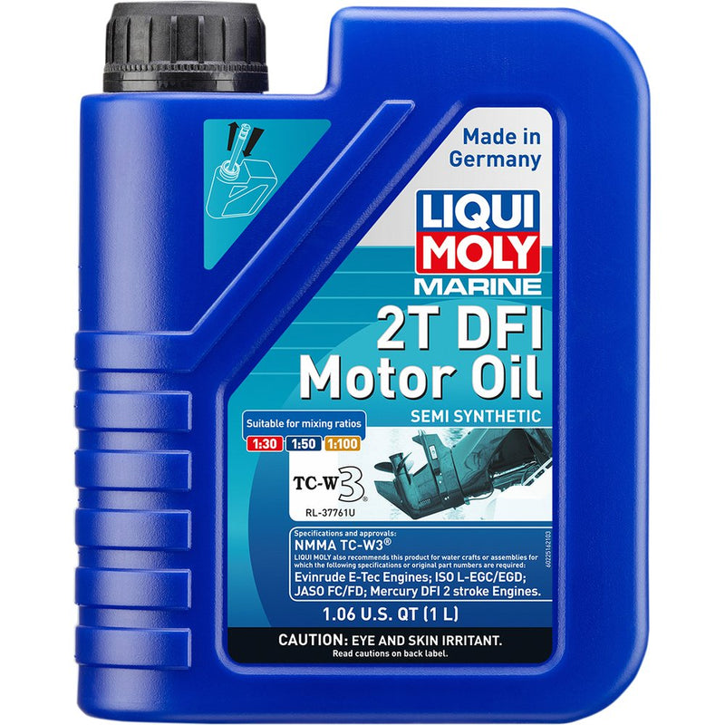 Liqui Moly Marine 2T DFI Motor Oil - 1 Liter 22516