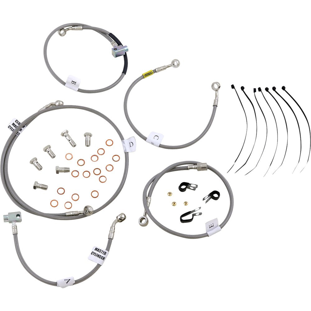 Galfer Brake Line - Stainless Steel FK003D799-5