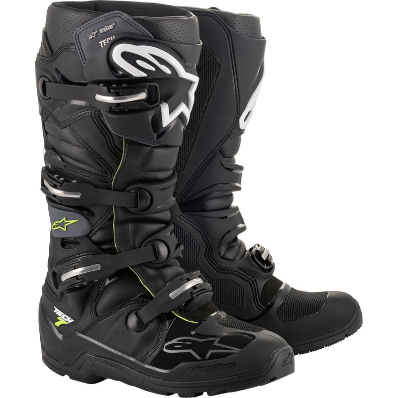 Alpinestars Tech 7 Enduro DS Boots Black/Gray Size 10