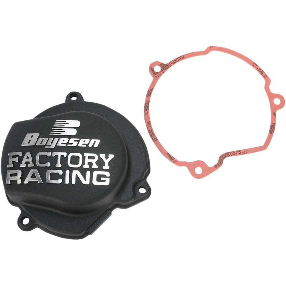 Boyesen Ignition Cover - Black - Gas Gas/Husqvarna/KTM SC-40AB