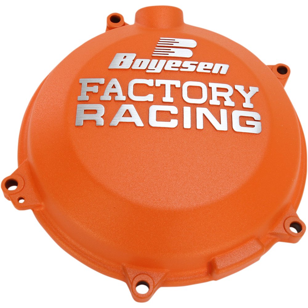 Boyesen Clutch Cover - Orange - KTM CC-45AO