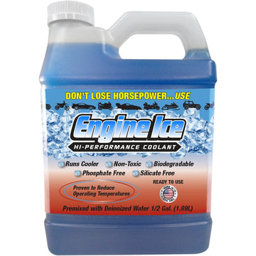 Engine Ice Premixed Motorcycle Coolant - 64 US fl oz. 10850