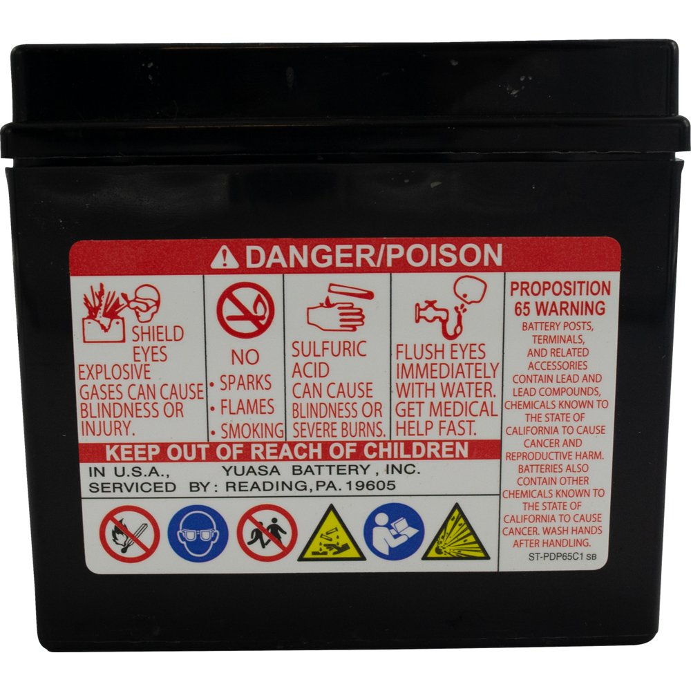 Yuasa Battery - YTZ6V YUAM726ZS