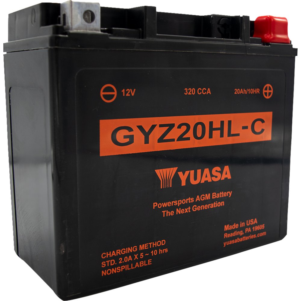 Yuasa AGM Battery - GYZ20HLC YUAM720GHC