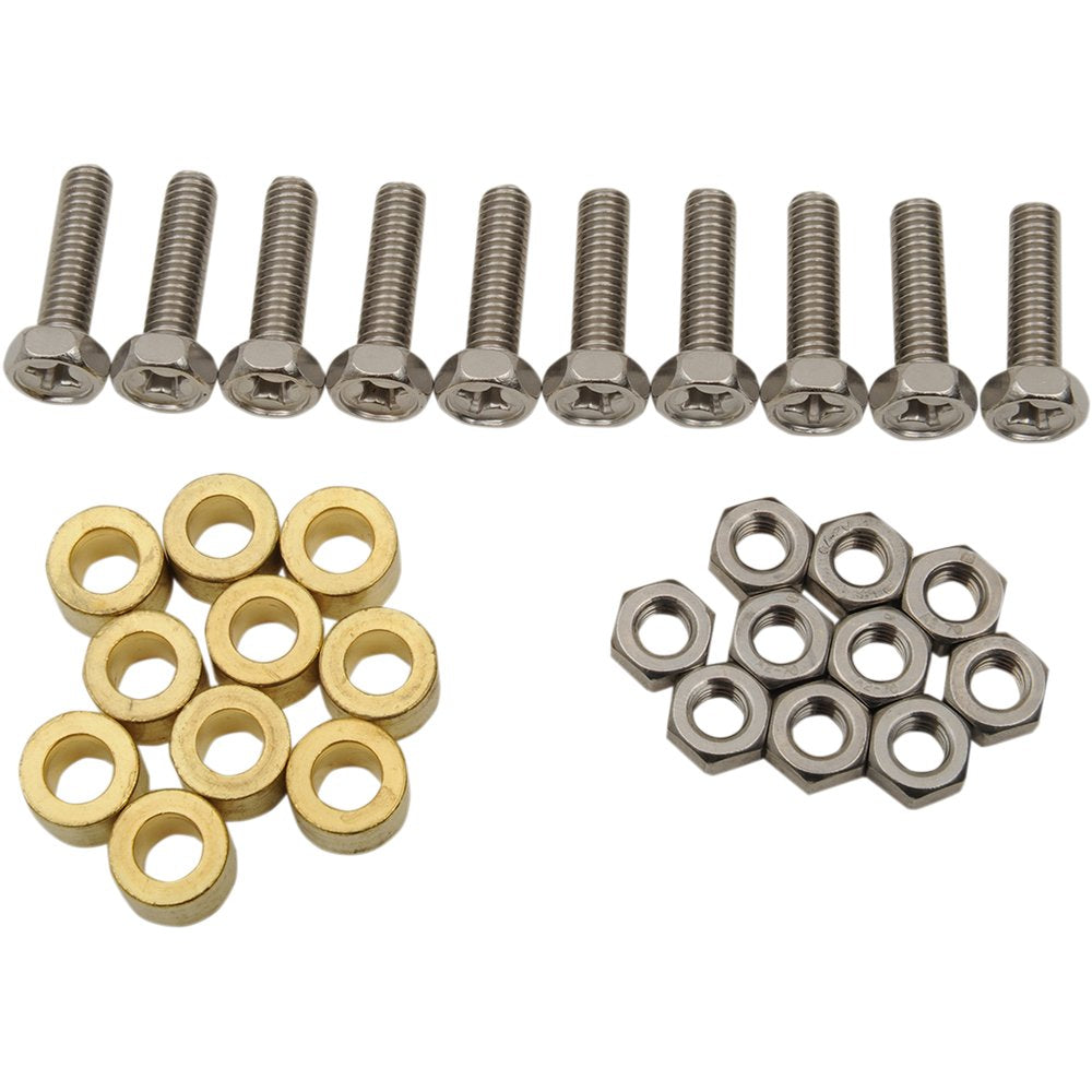 Yuasa Battery Bolt/Nut Set - 6X22SS PACKSS22M