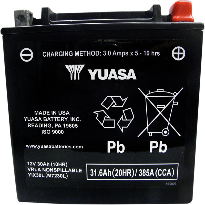 Yuasa AGM Battery - YIX30L-BS-PW YUAM6230XPW