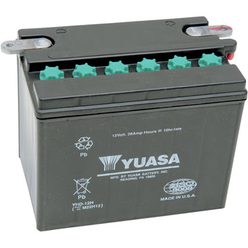 Yuasa Battery - YHD-12 YUAM22H12TWN