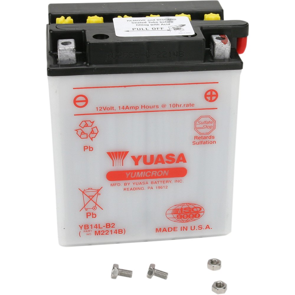 Yuasa Battery - YB14L-B2 YUAM2214BIND