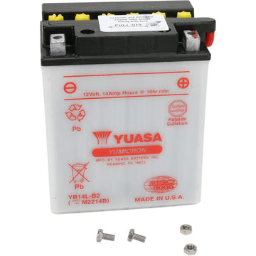 Yuasa Battery - YB14L-B2 YUAM2214BIND