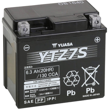 Yuasa AGM Battery - YTZ7S YUAM727ZS