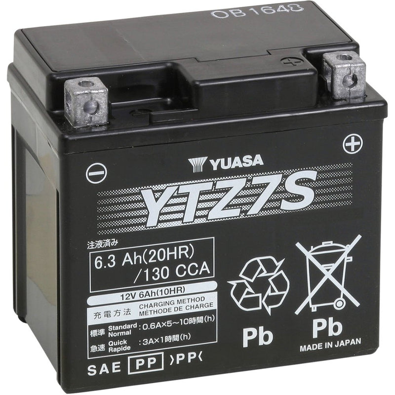 Yuasa AGM Battery - YTZ7S YUAM727ZS