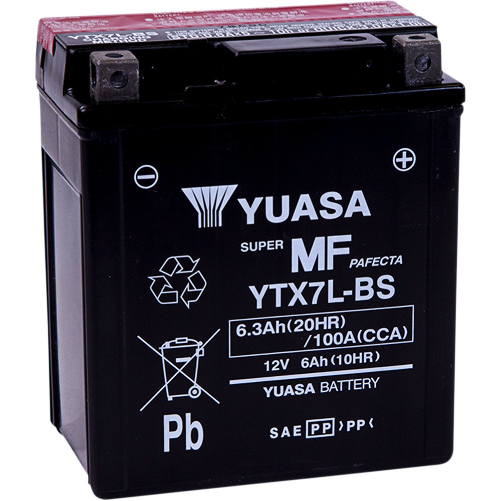 Yuasa AGM Battery - YTX7L-BS - .33 L YUAM327BS