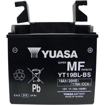 Yuasa AGM Battery - YT19BL-BS YUAM6219BL