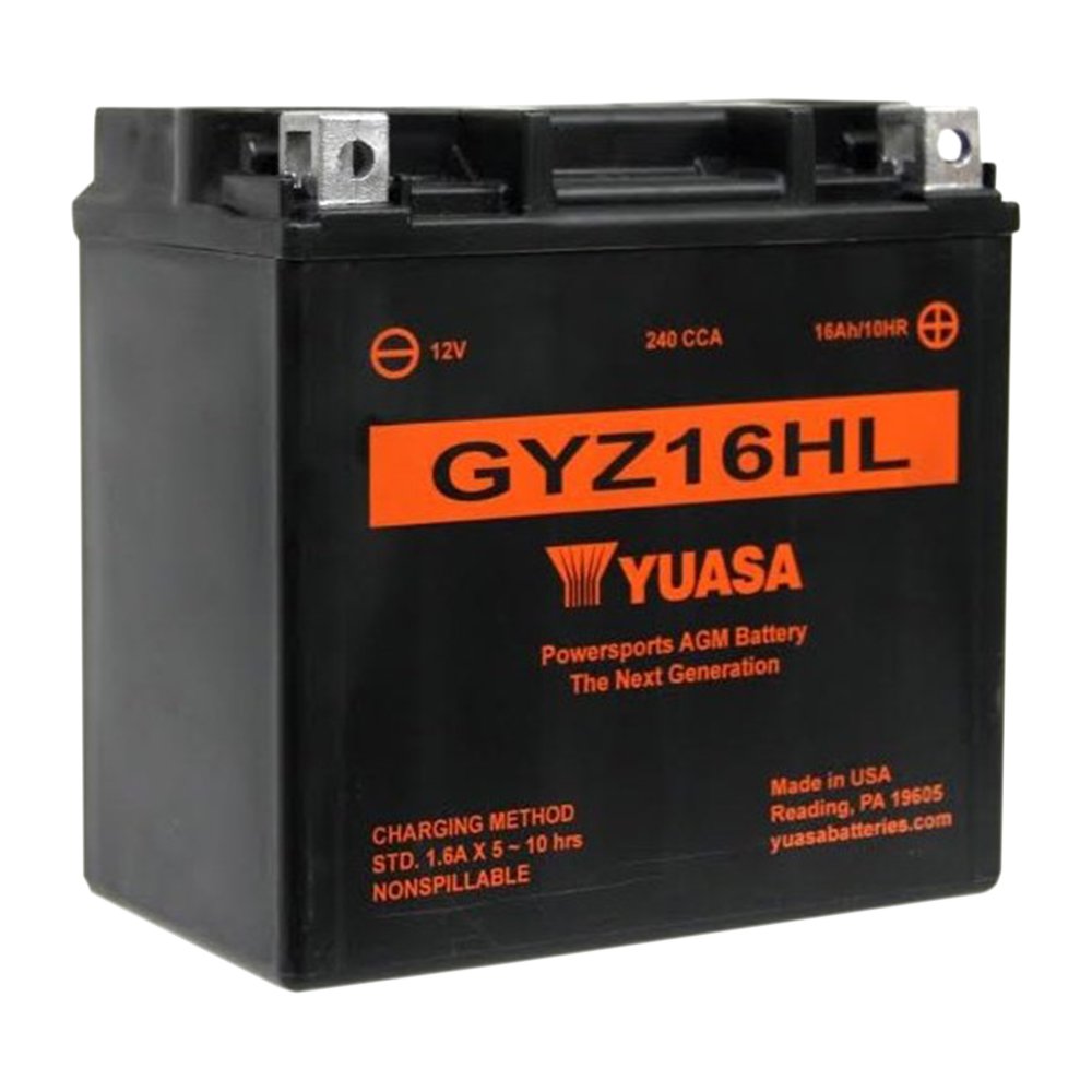 Yuasa AGM Battery - GYZ16HL YUAM716GHL