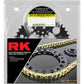 RK Chain and Sprocket Kit - 520 Aluminum Race - Gold - Yamaha YZF-R1 -'09-'14 4107-098DGX