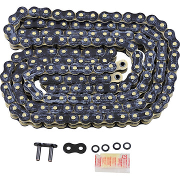 RK 530 Max Z - Drive Chain - 130 Links - Black & Gold 530MAXZ-130-BG