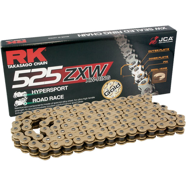 RK 525 ZXW - Drive Chain - 120 Links - Gold GB525ZXW-120