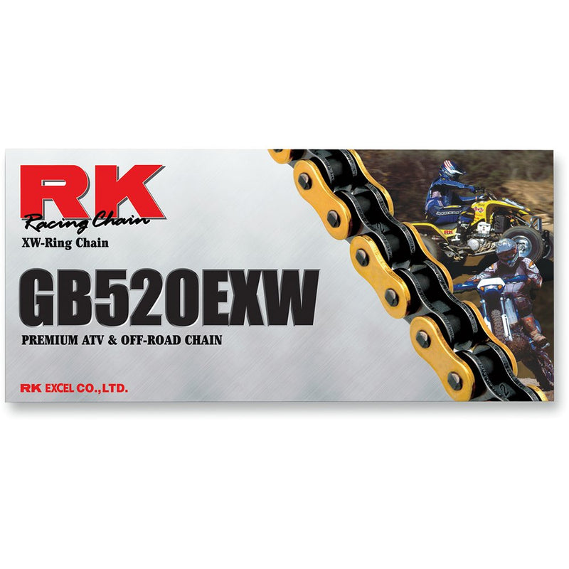 RK 520 EXW - Rivet Connecting Link - Gold GB520EXW-RL