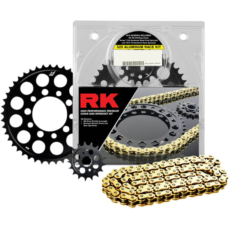 RK Aluminum Race Chain and Sprocket Kit - Kawasaki ZX-6R 2068-078DG