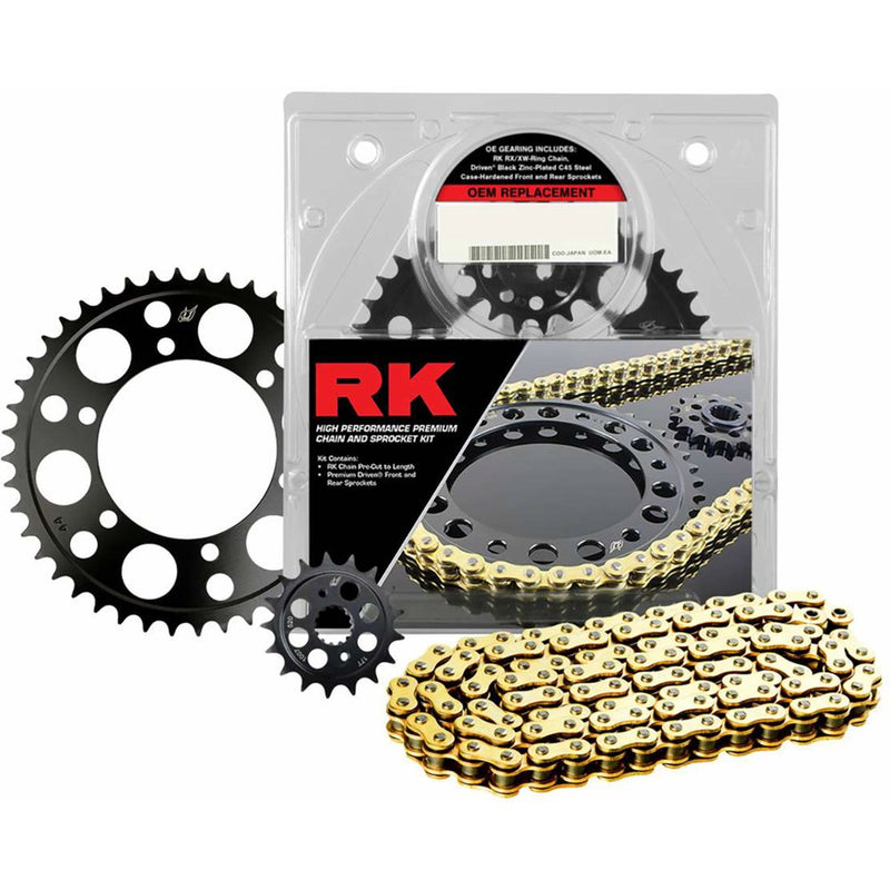 RK Chain and Sprocket Kit - Gold/Black ZX4RR 2068-060EG