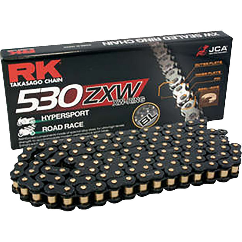 RK 530 ZXW - Drive Chain - 150 Links - Black Scale BL530ZXW-150