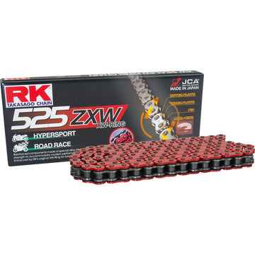 RK 525 ZXW - Drive Chain - 170 Links - Red RR525ZXW-170