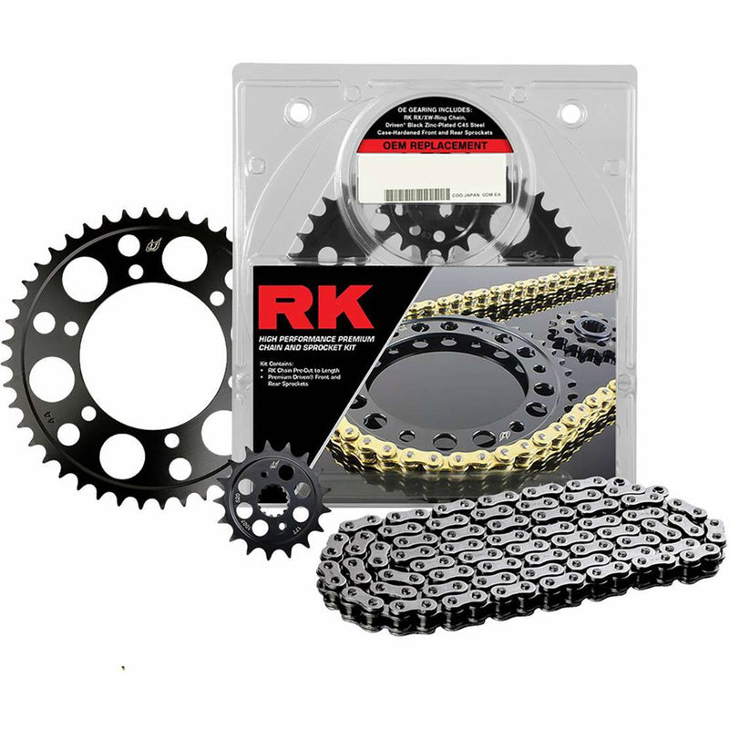 RK Chain and Sprocket Kit - Natural/Black - CBR650R 1065-140E