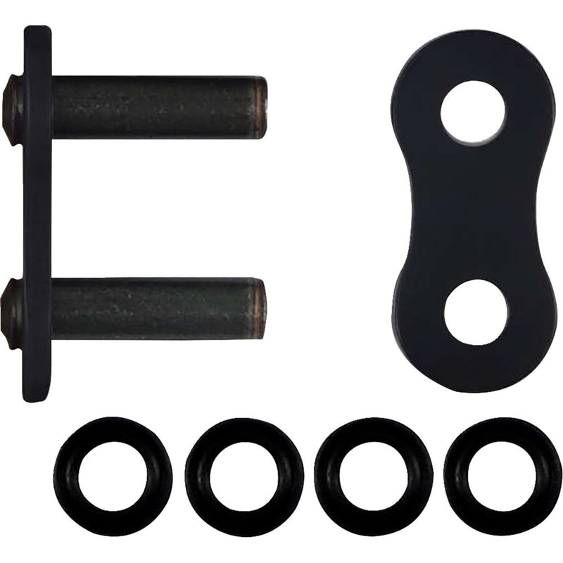RK 525 Max O - Connecting Link - Rivet - Black 525MAXO-RL-B