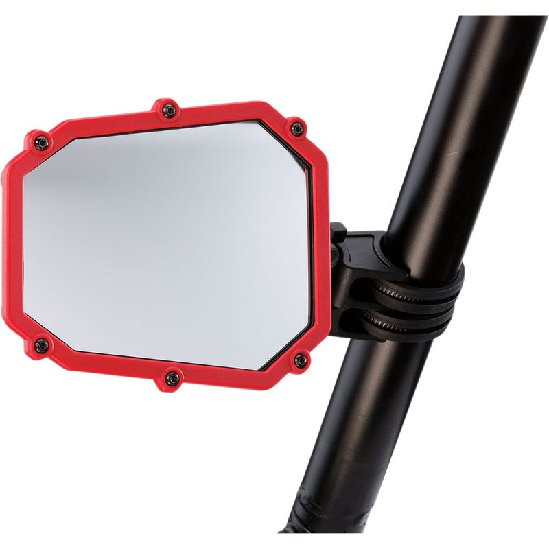 Moose Utility Side Mirror Accent Frame - Red ES1-RED