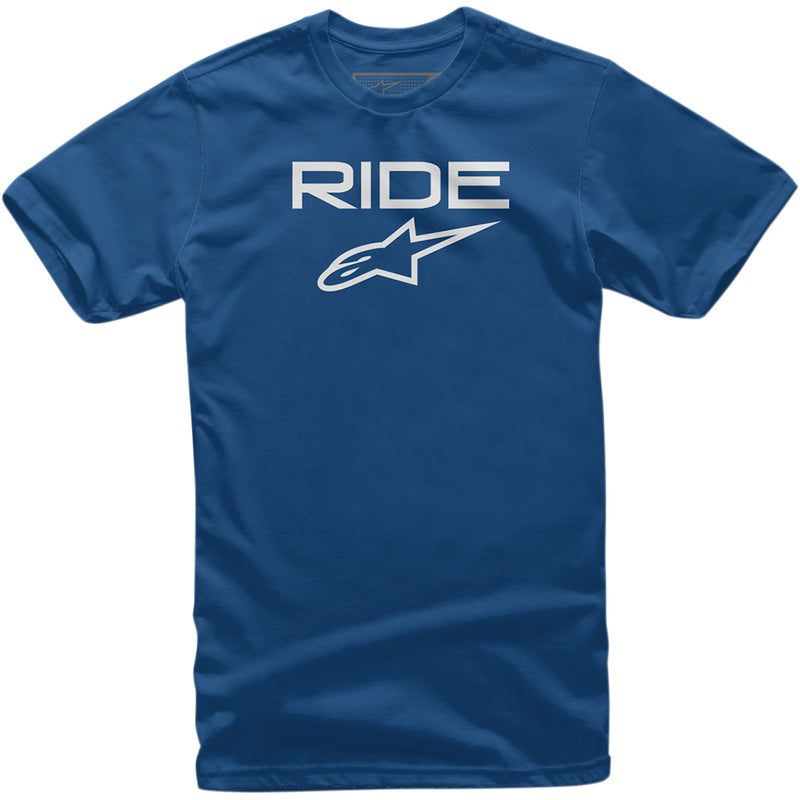 ALPINESTARS Ride 2.0 T-Shirt - Blue/White - Medium 1038720007920M