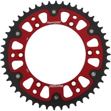 Supersprox Stealth Rear Sprocket - 48 Tooth - Red - Beta/Husqvarna/Sherco/Suzuki RST-1512-48-RED