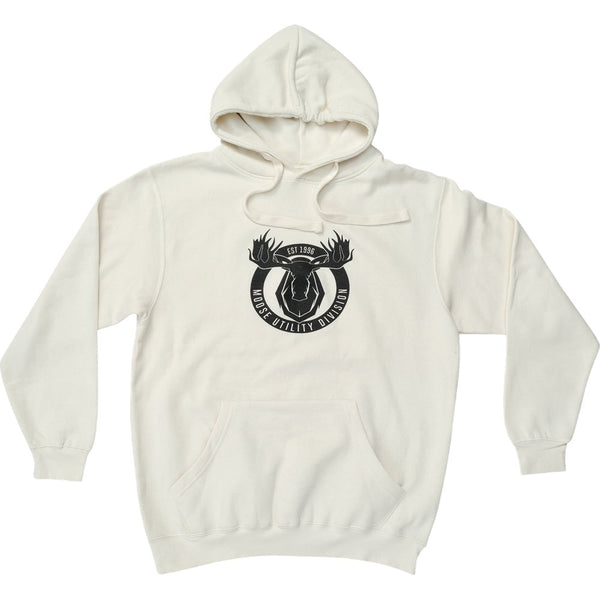 Moose Offroad MUD Badge Hoodie - Natural - 2XL 3050-6963