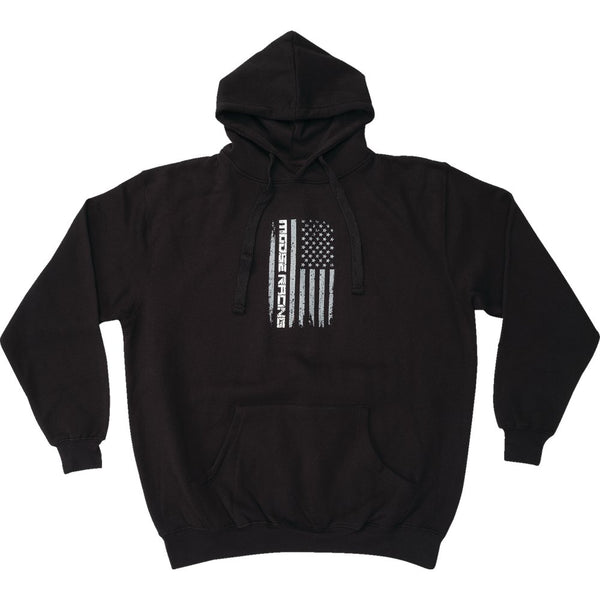 Moose Offroad Stars and Stripes Forever Hoodie - Black - Large 3050-6956